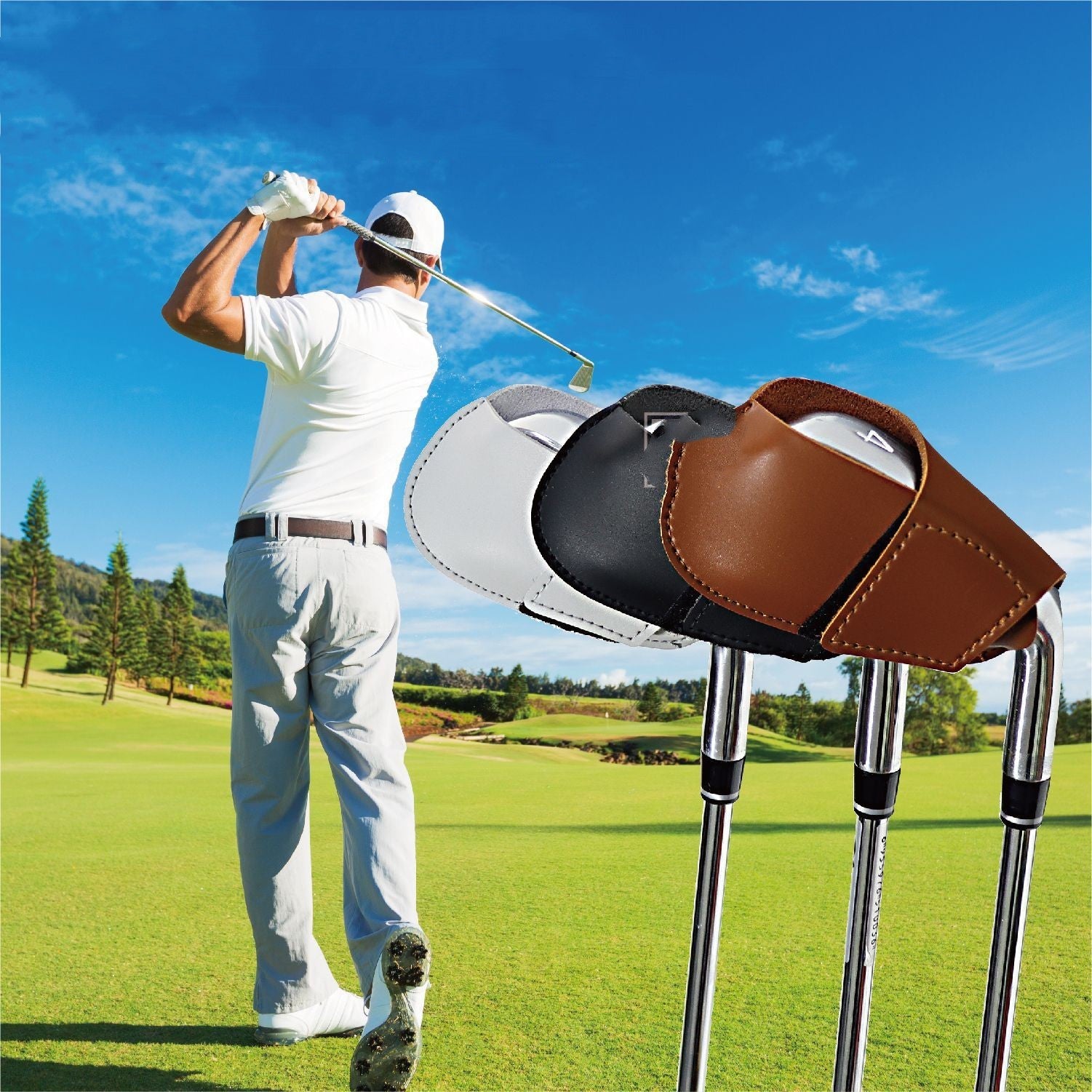 Various Styles Iron Rod Golf Cover
