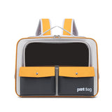 Backpack Portable Outdoor Cat Bag Large Capacity Breathable Foldable