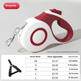 Dog Automatic Retractable Leash Explosion-proof Medium And Large Out Dog Chain With Trash Can Pet Dog Leash