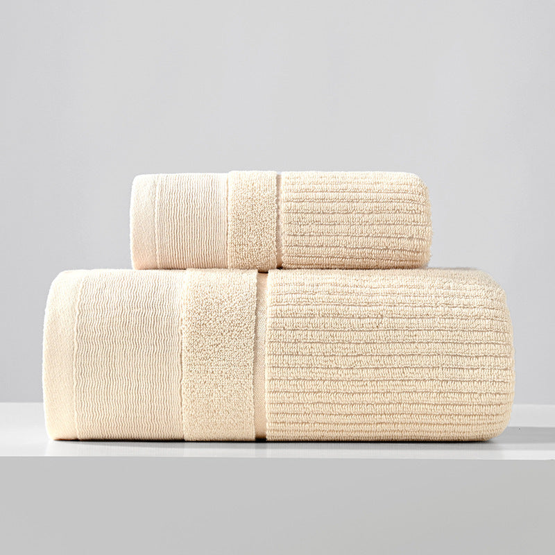 Pure Cotton Towels Three-piece