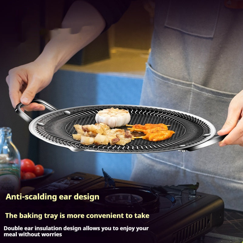 316 Stainless Steel Outdoor Camping Baking Tray