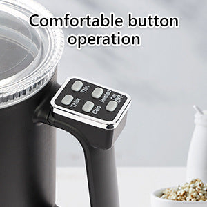 Hot And Cold Double Electric Milk Frothier Coffee Latte