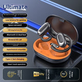 Wireless Bluetooth Headset Digital Display Screen Noise Reduction Sports Ear Hook