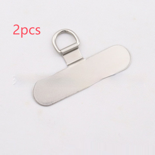 Stainless Steel Phone Clip Charging Port Fixing Pad