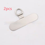 Stainless Steel Phone Clip Charging Port Fixing Pad