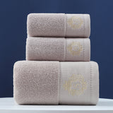 Pure Cotton Towels Three-piece