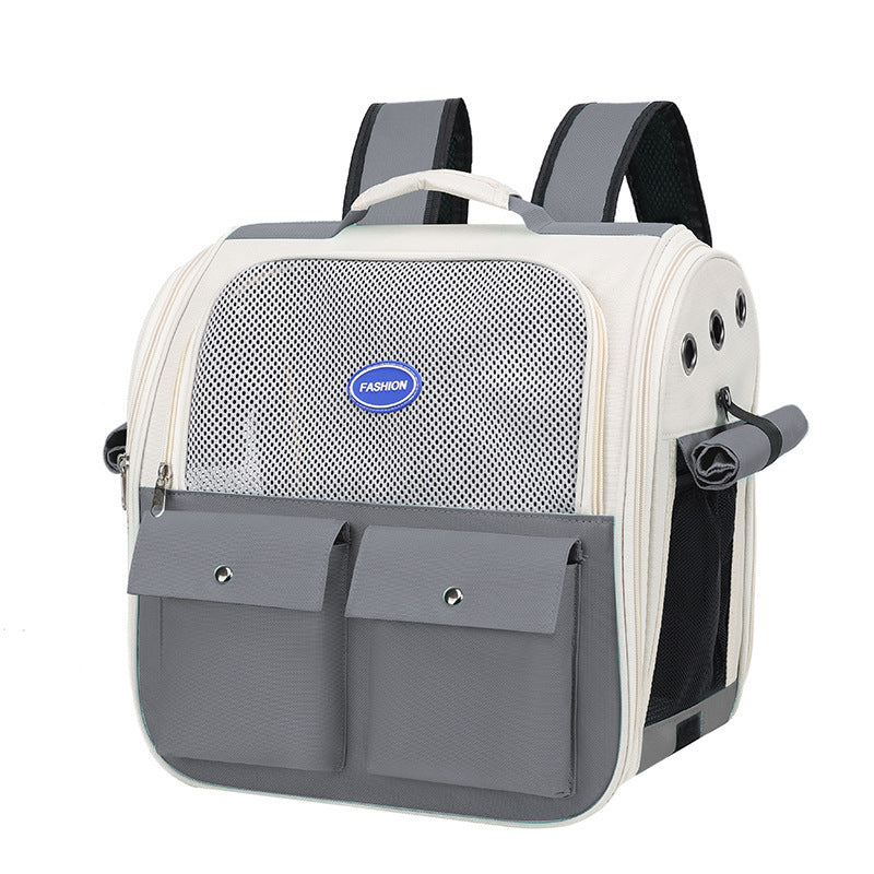 Portable Breathable Backpack For Pets