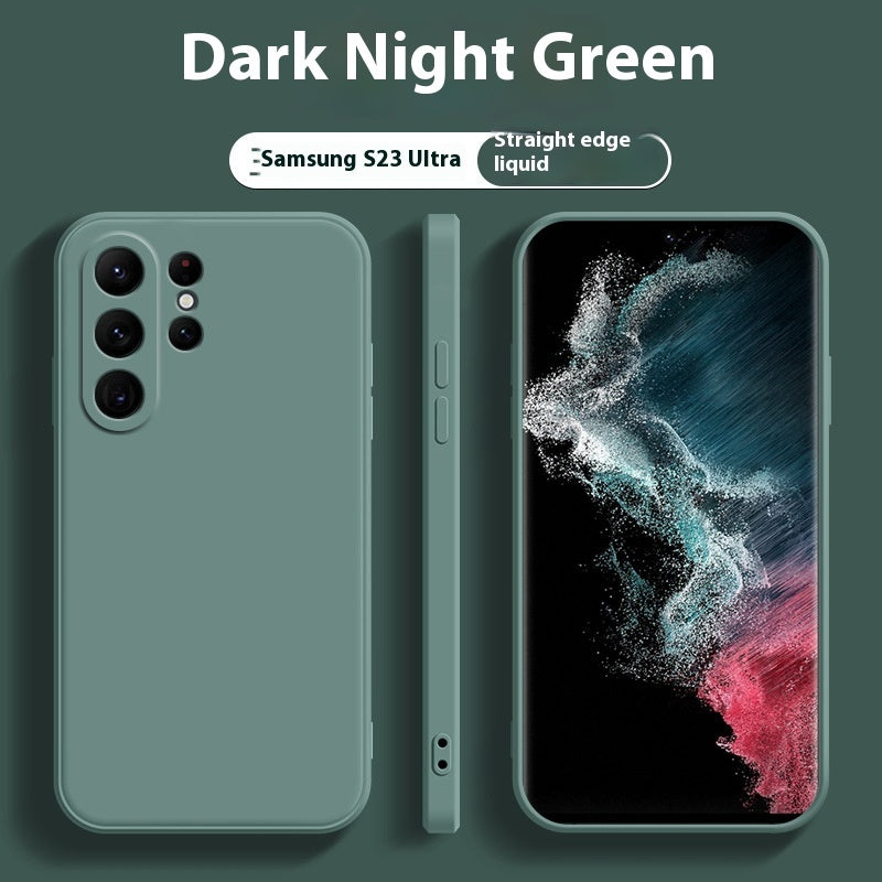 Advanced Liquid Silicone New Lens All-inclusive Phone Case