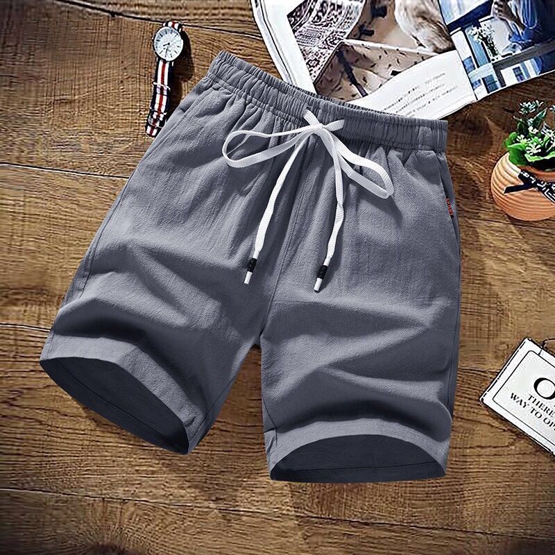 Loose Casual Youth Straight Five-point Beach Shorts