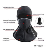 Winter Cycling Mask Warm Motorcycle Hood Outdoor Windproof Skiing