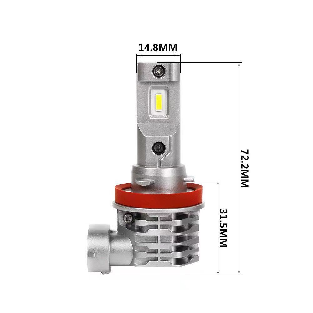 Car Led Headlight Far And Near Light Switching