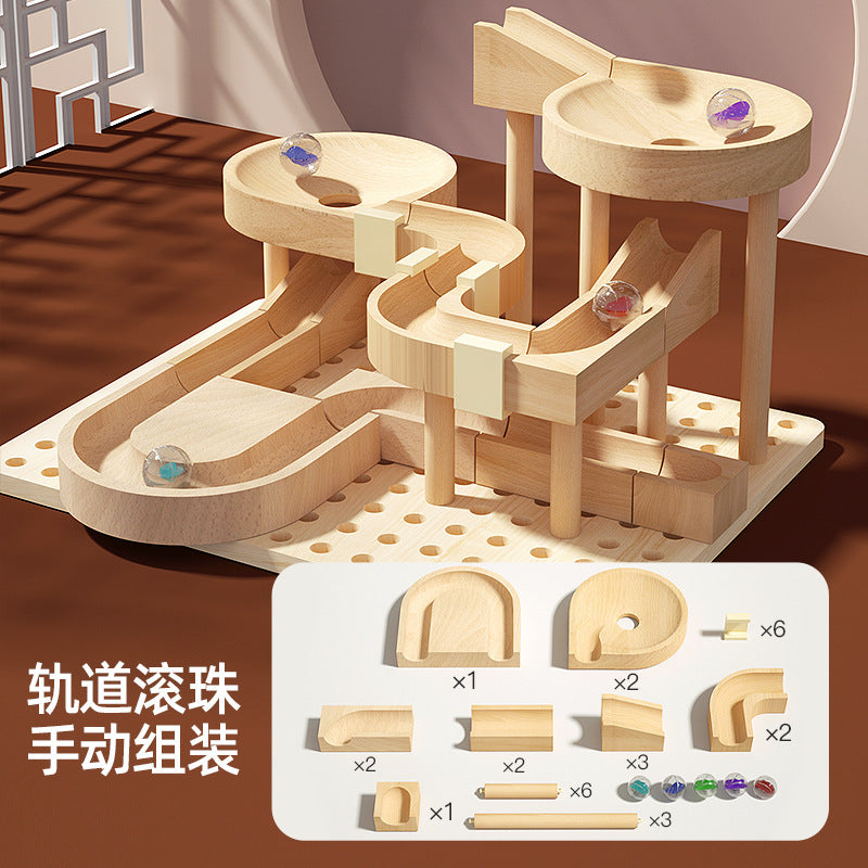 Children's Colorful Multi-layer Inertial Sliding Car Track Gliding Car