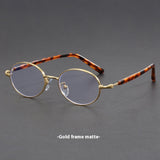 Oval TR90 Temple Retro Round Glasses Republic Of China Style