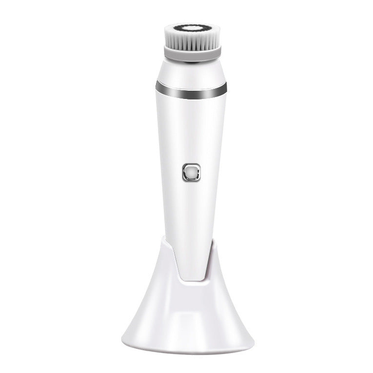 Waterproof Rechargeable Facial Brush Pore Cleaner Four-in-one Electric Facial Cleansing Instrument