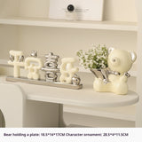 Living Room Tray Cream Style Home Hallway Entrance Key Storage Decoration