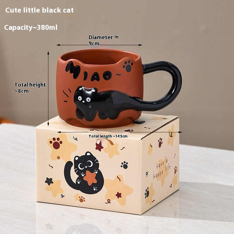 Suit Ceramic Mug Drinking Couple
