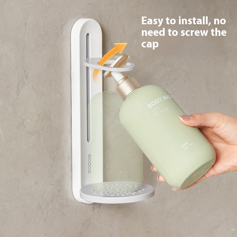 Shower Gel Rack Punch-free Hanging Bathroom Hand Sanitizer Wall Hanging Device