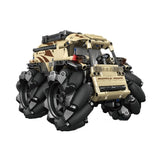 Remote Control Programming All Terrain Microphone Car High Difficulty Building Blocks Toy