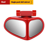 Car Front And Back Wheels Blind Area Rearview Mirror 360 Degree Reflector