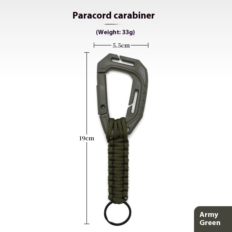 Outdoor Woven Multi-functional D-shaped Plastic Hook