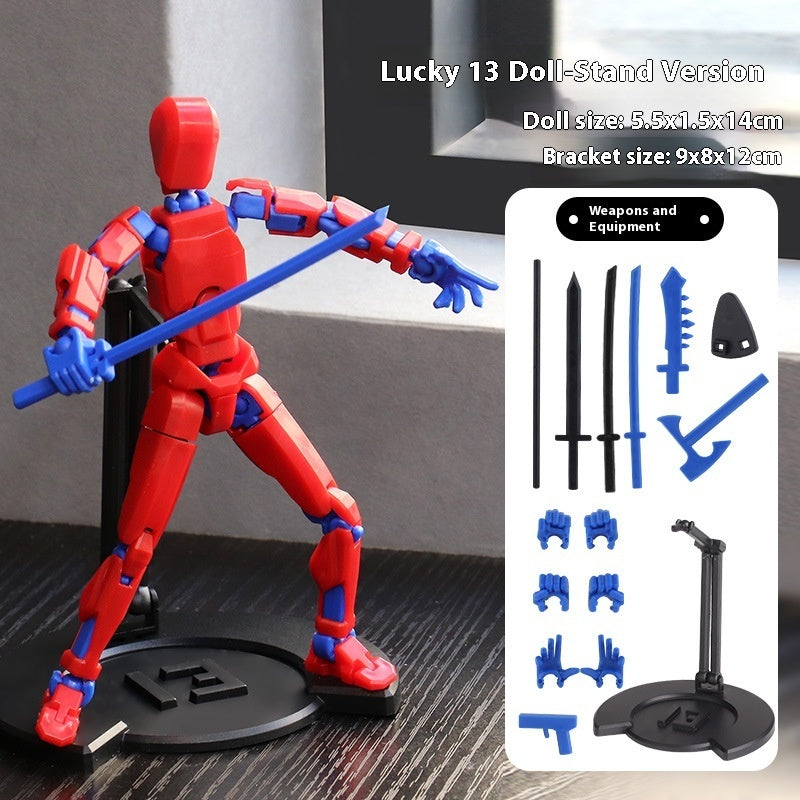 Color Box Lucky Doll 13 More Than Movable Joint Doll Toys
