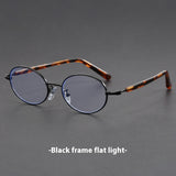 Oval TR90 Temple Retro Round Glasses Republic Of China Style