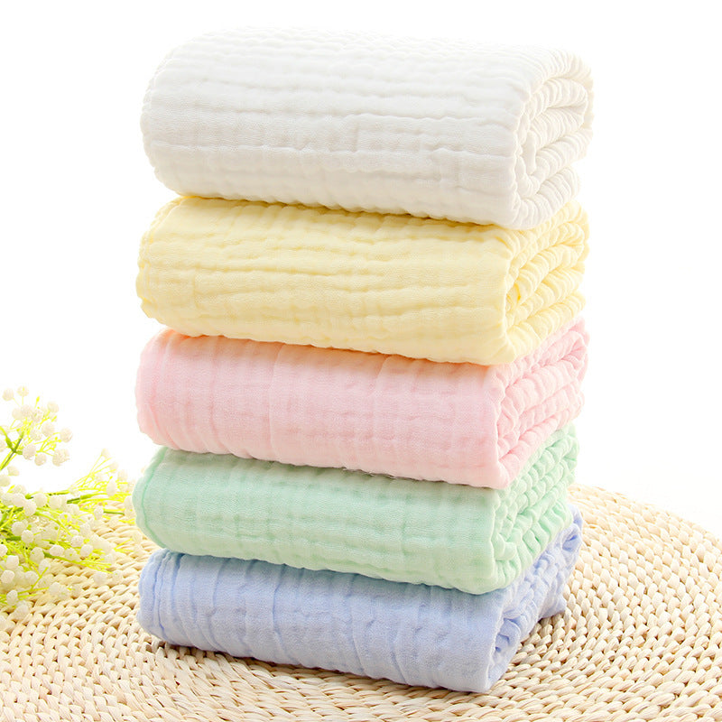 Simple Printing Creative 6-layer Gauze Baby's Bath Towel