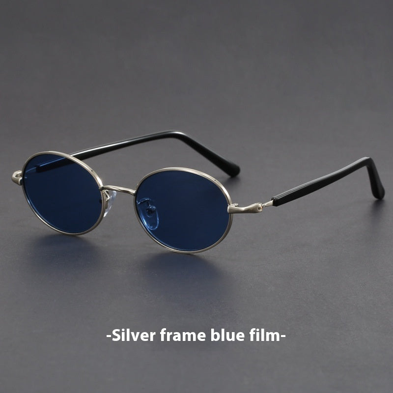 Oval TR90 Temple Retro Round Glasses Republic Of China Style