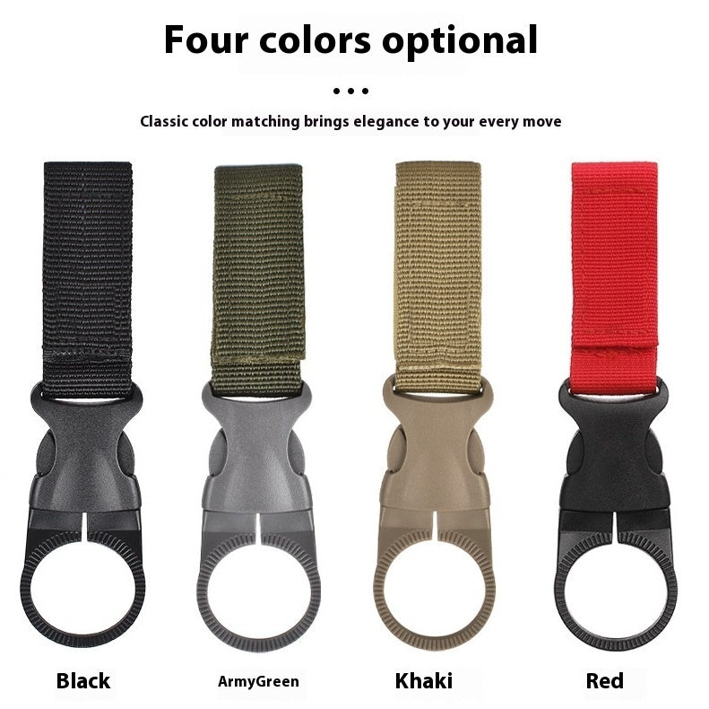 Outdoor Tactics Nylon Water Bottle Hanging Buckle Webbing