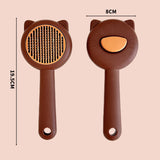 Cat Comb Self-cleaning Beauty Comb Cat Hair Removal Artifact Cat And Dog Universal Pet Hair Removal Needle Comb Anti-knotting
