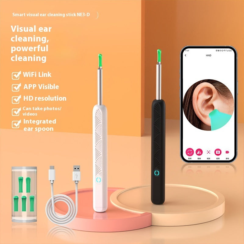 Wholesale Cross-border Children NE3-D Visual Earpick Ear Pick Wireless Cleaning Endoscope HD Fantastic Ear Picker