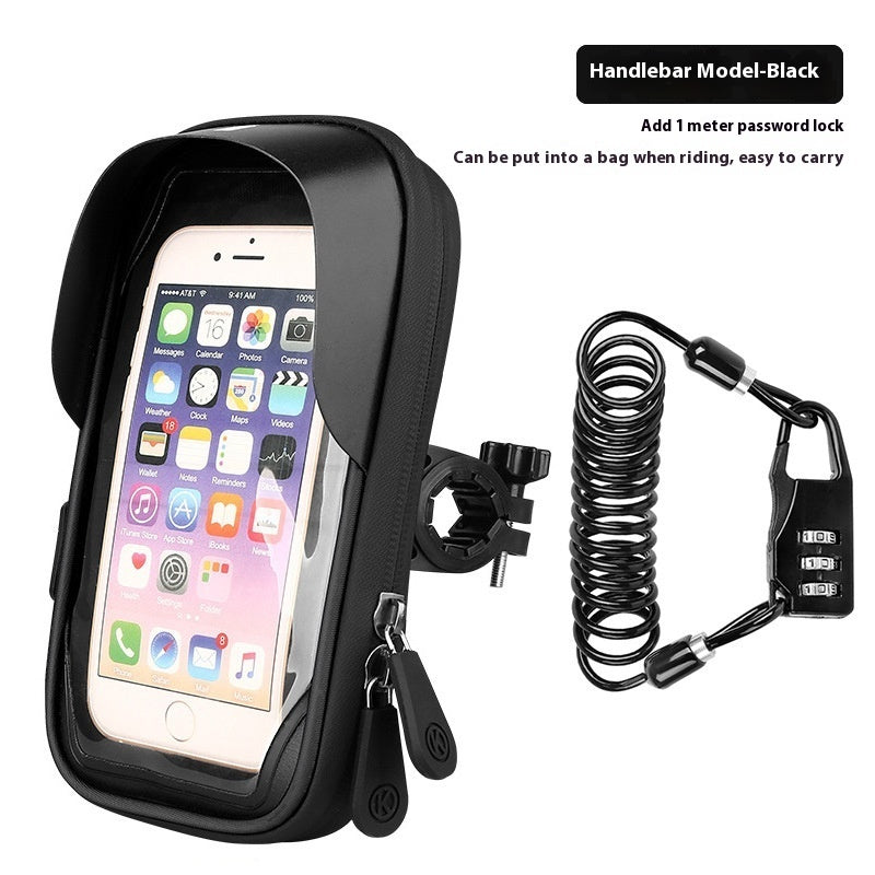 Bicycle Mobile Phone Stand Waterproof Touch Screen Bag