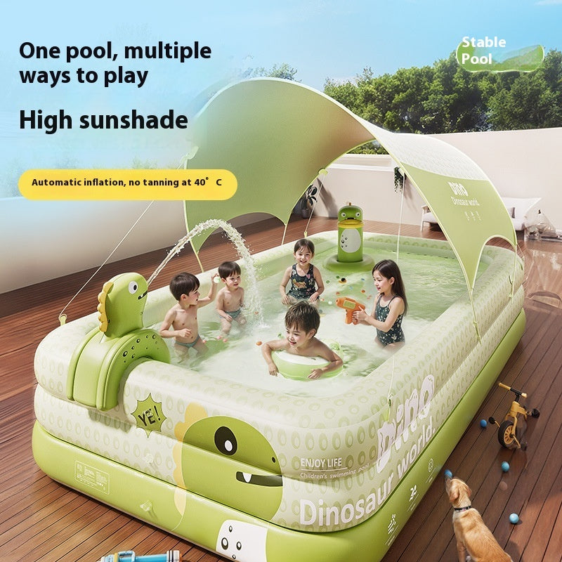 Household Inflatable Thickened Plastic Pool
