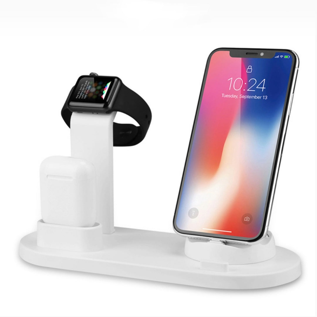 Six-in-one Multifunctional Wireless Vertical Desktop Phone Charging Bracket