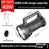 Power Torch Led Household Outdoor Camping Search And Rescue
