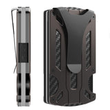 Aluminum Alloy RFID Anti-theft Card Holder Metal Wallet