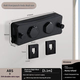 Invisible Clothesline Retractable Punch-free Indoor Steel Wire