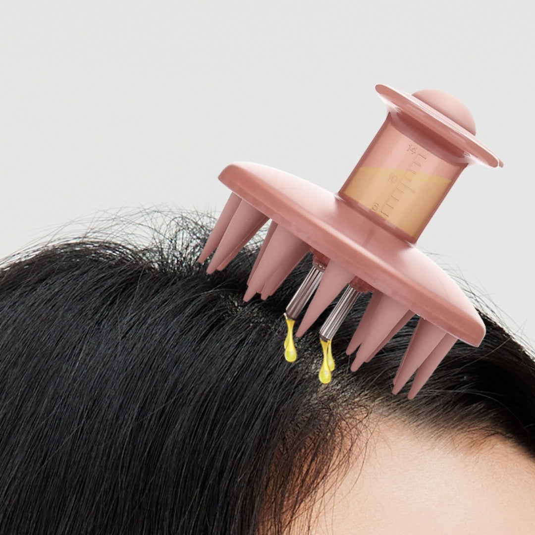 Silicone Scalp Massage Absorption Silicone Soft Tooth Comb
