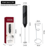 Stainless Steel Wireless Electric Milk Frother