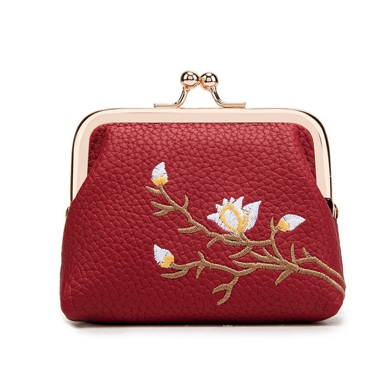 Embroidered Multi-functional New Portable Mini Wallet