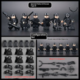 Military Building Blocks Doll Assembled Desert Special Forces