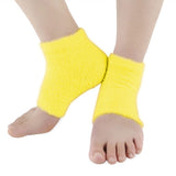 Feather Yarn Gel Heel Socks Moisturizing Exfoliating Anti-chapping