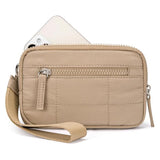Women's Wristband Wallet Nylon Quilted