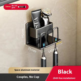 Toothbrush And Cup Shelf Wall Hanging