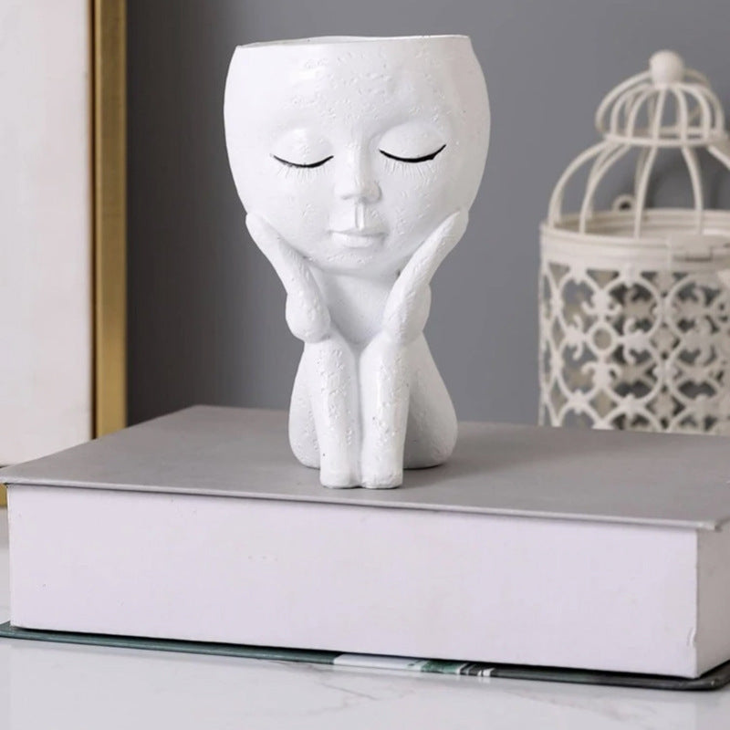 Resin Flower pot