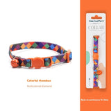 Woven Collar Bell Anti-suffocation Comfortable Safety Buckle Pet Decoration