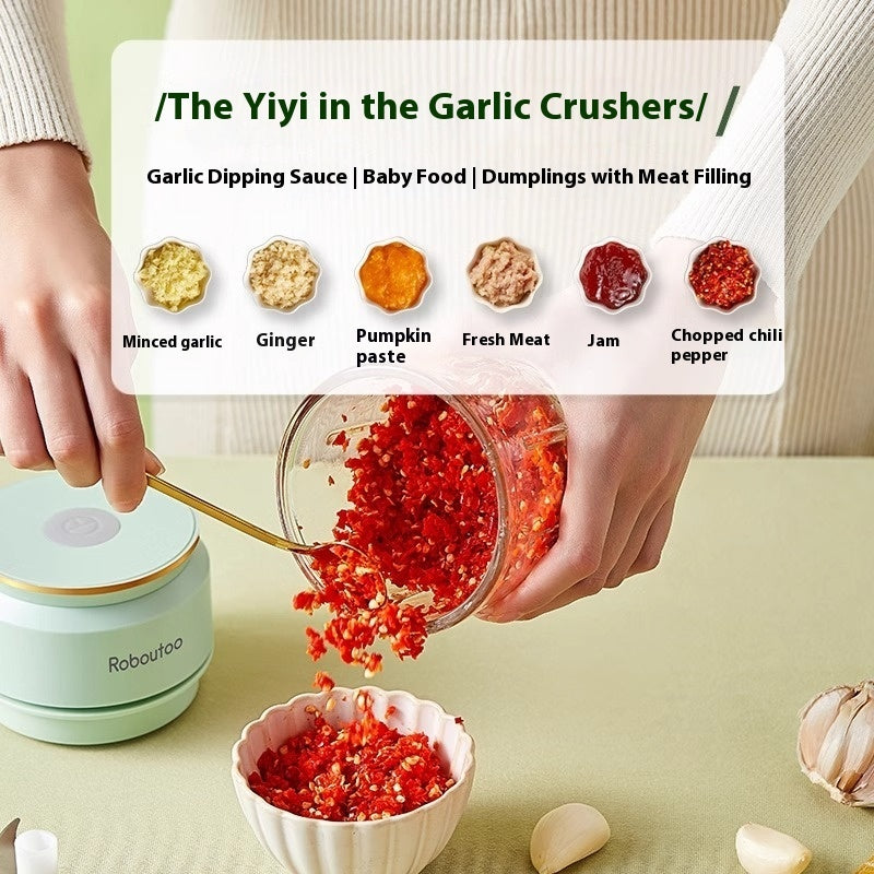 Household Stir Garlic Grinder Small Crushing Press