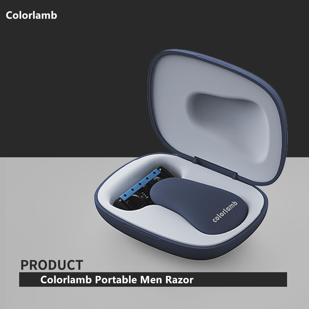 Men's Manual Shaver 5-layer Blade Shaver Mini Travel Portable