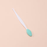 Dual Sided Nose & Lip Cleansing Brush Silicone Scrubber For Blackheads & Dark Lips. 4 Colors. Gentle Exfoliation.