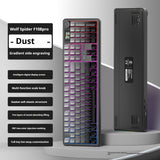 F108pro Wireless Bluetooth Three-model Customized Mechanical Keyboard